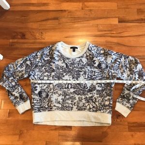 Toile mini sweatshirt! In pristine condition.